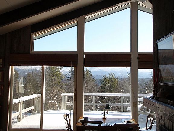 Floor to ceiling window view