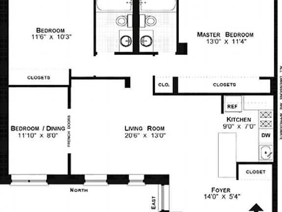 2nd image of 314 W 94th St APT 3B
