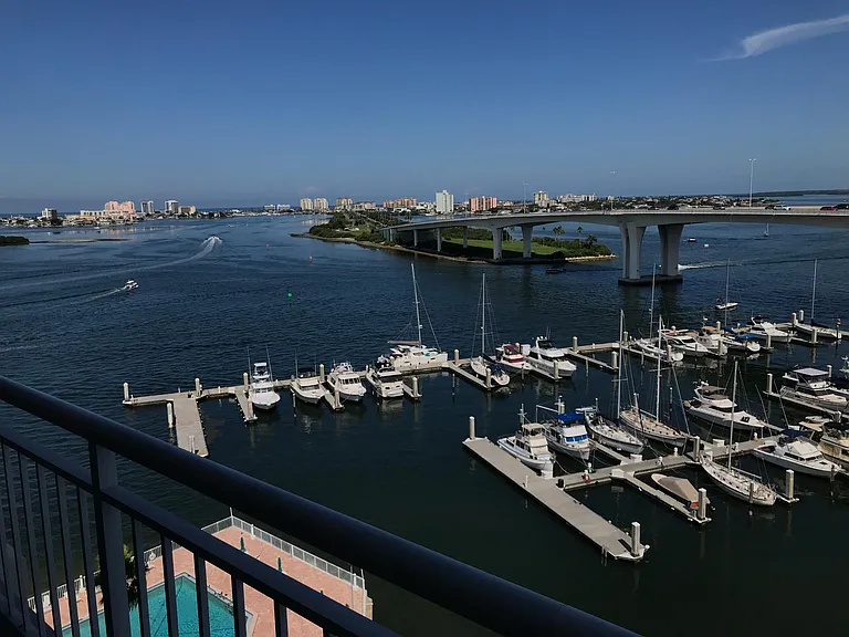 View from one of two balconies