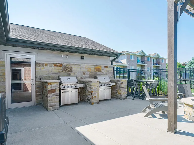 Get your grill on with our poolside grilling station.