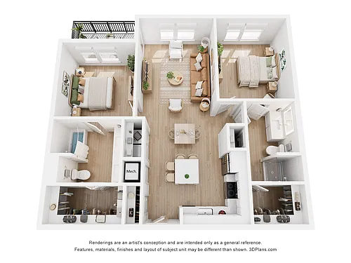 Floor plan The Colt