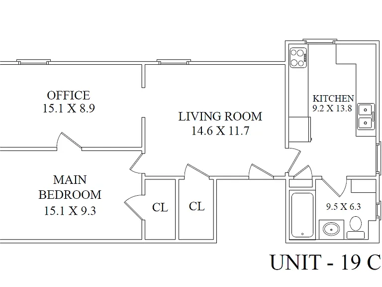 17-19 W Delaware Ave #19C — Photo 2
