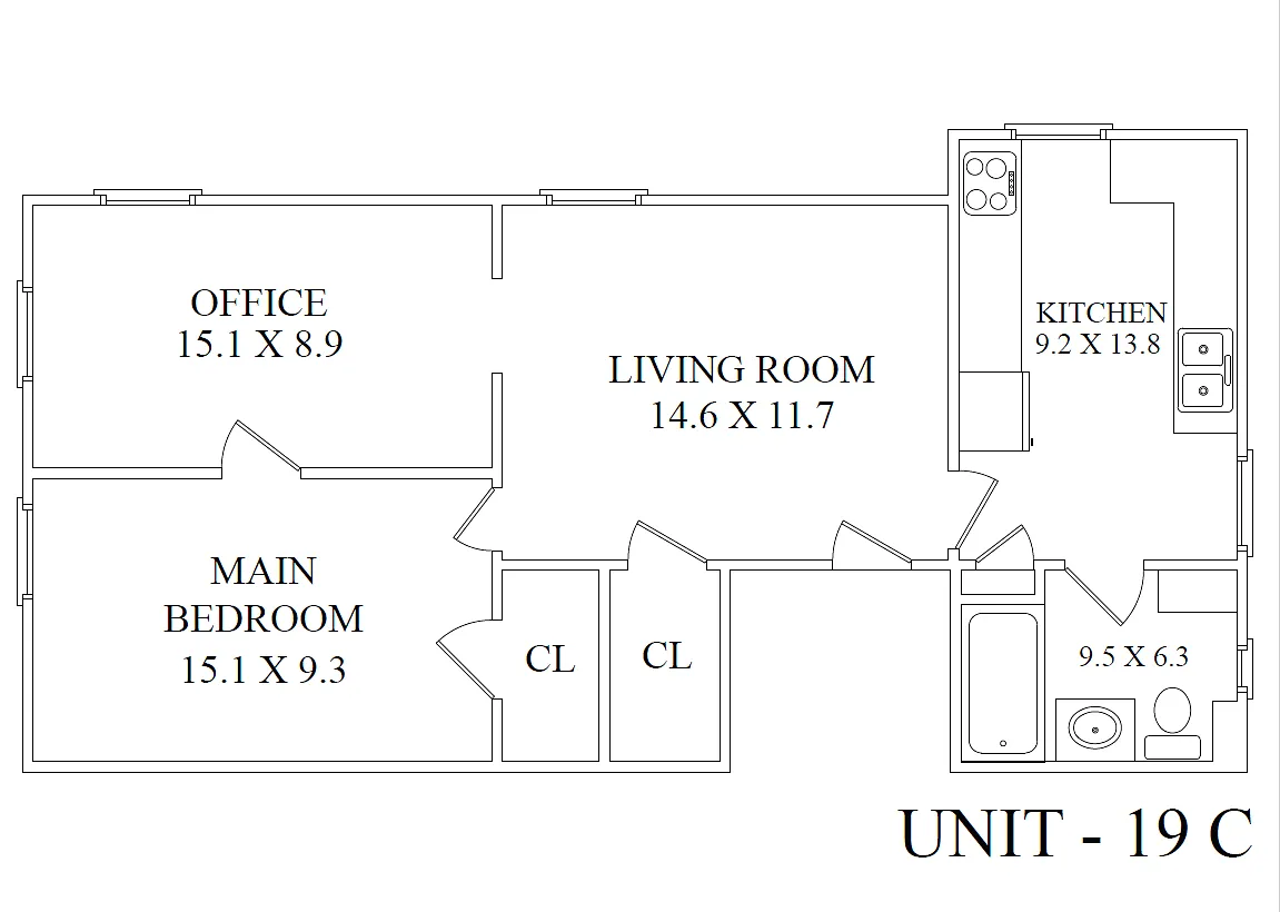 Building Photo - 17-19 W Delaware Ave #19C