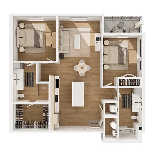 Floor plan B2A