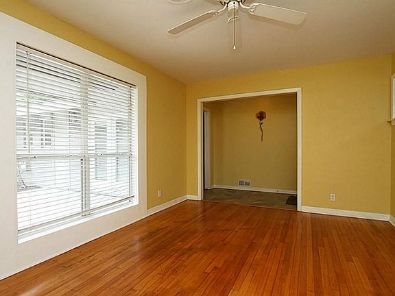 Plenty of light from these windows which look out into the backyard
