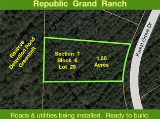 15309 Forest Grove Dr LOT 29, Willis, TX 77378