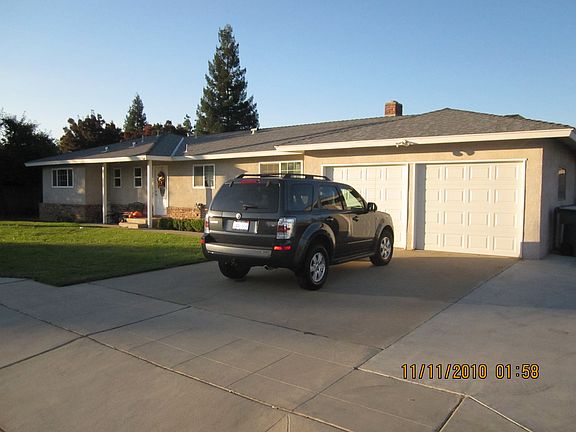 Attached 2-car garage