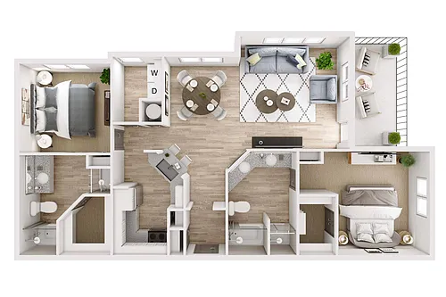 Floor plan B3
