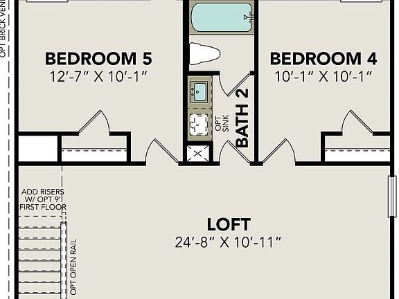 Upper Floor Plan