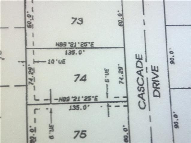 1st image of LOT 74 Cascade Dr