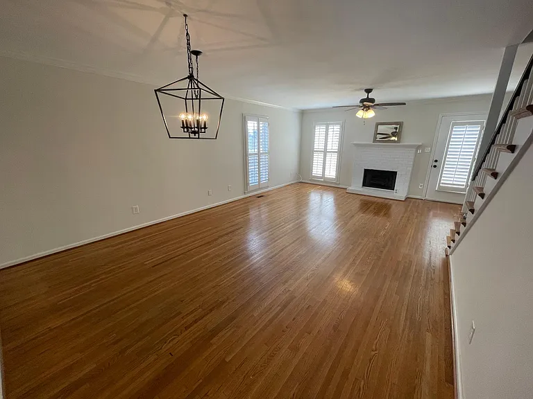 Beautiful Main Living Area. All Hardwood floors