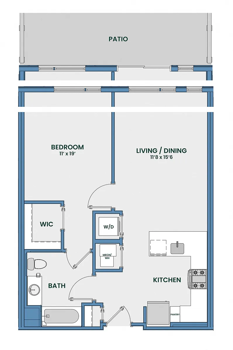 Floor plan A1