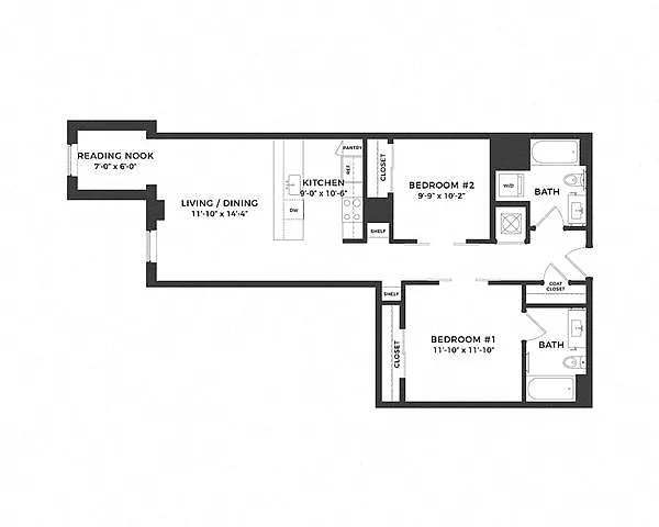 Floor plan Foster