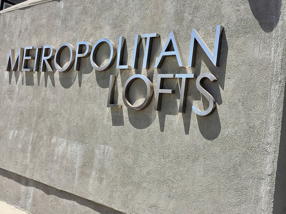 front of the building