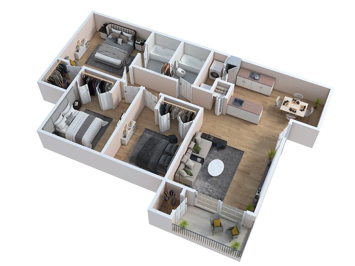 Floor plan Tranquility