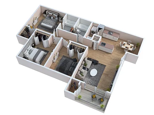Floor plan Tranquility