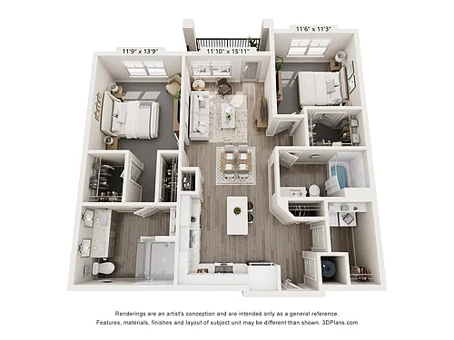 Floor plan B1