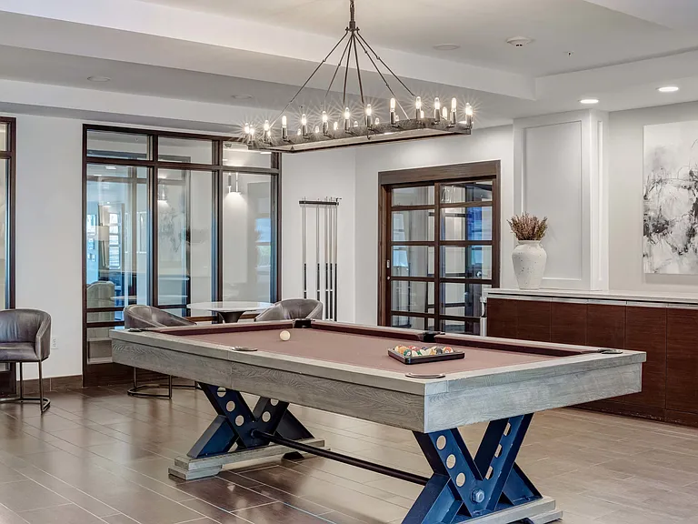 Treat your guests to a chic new social experience with our newly redesigned billiards area