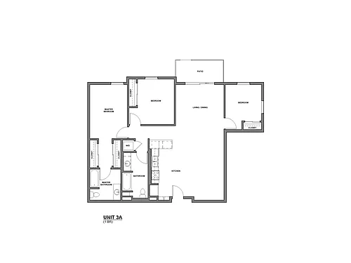 Floor plan 3A