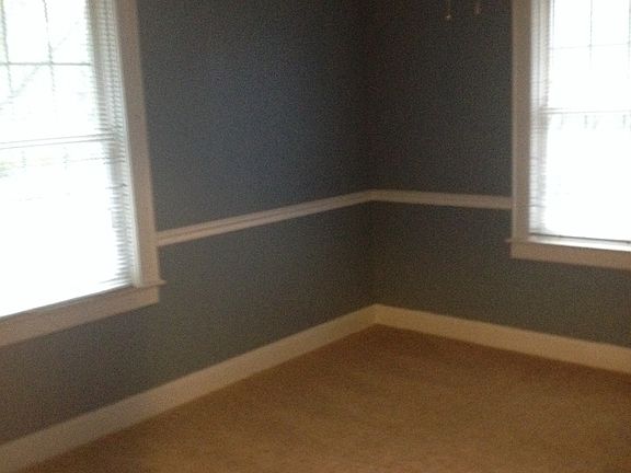 Bedroom 2 new ceiling fan/paint/molding