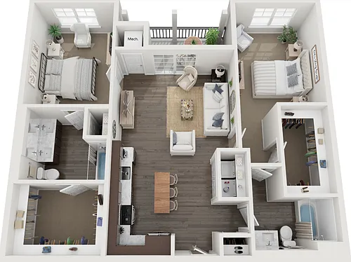 Floor plan B2