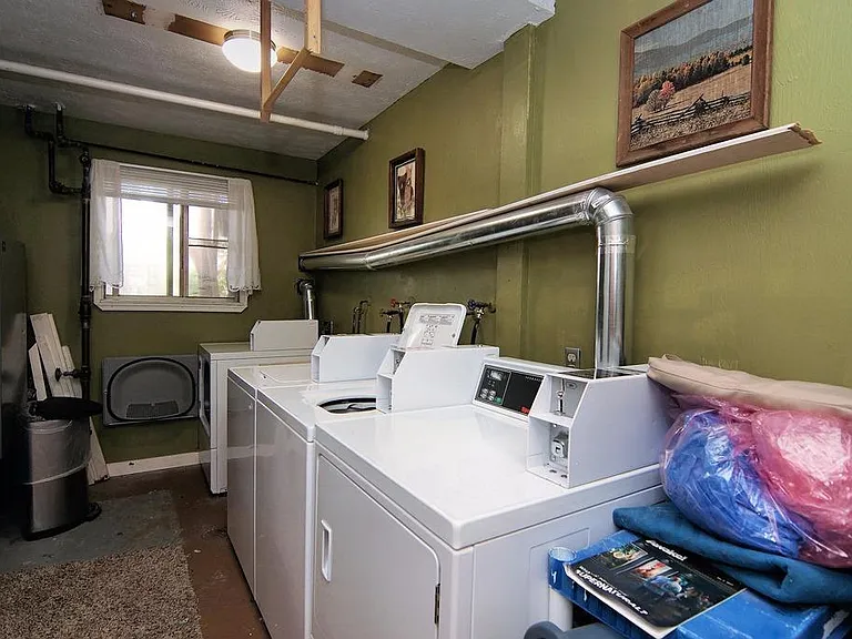 Public Laundry in Building