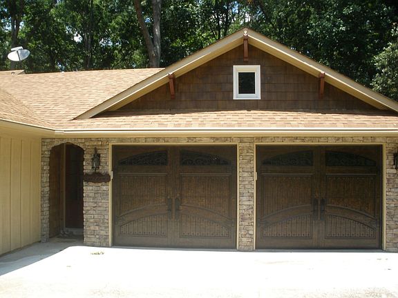 new rustic garage doors!