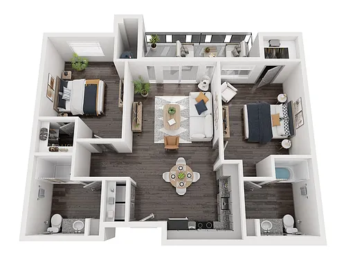 Floor plan B1