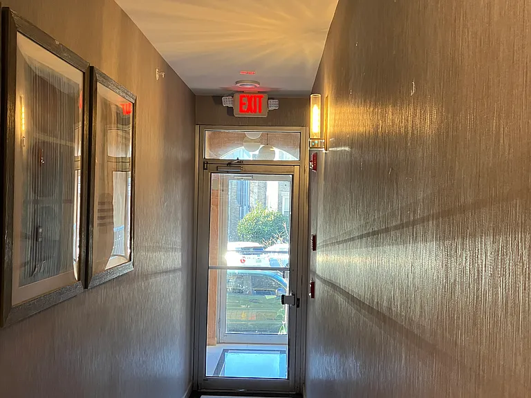 First-floor hallway.