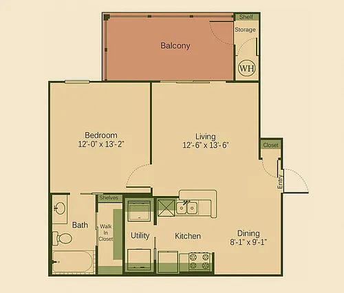 Floor plan A1