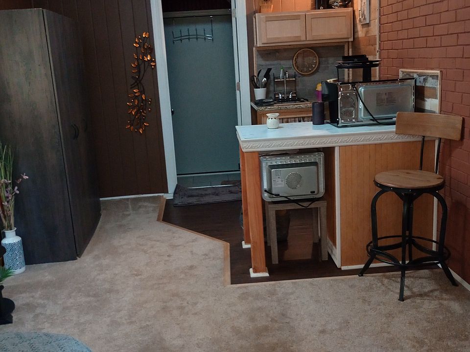 Living/bed going to bathroom