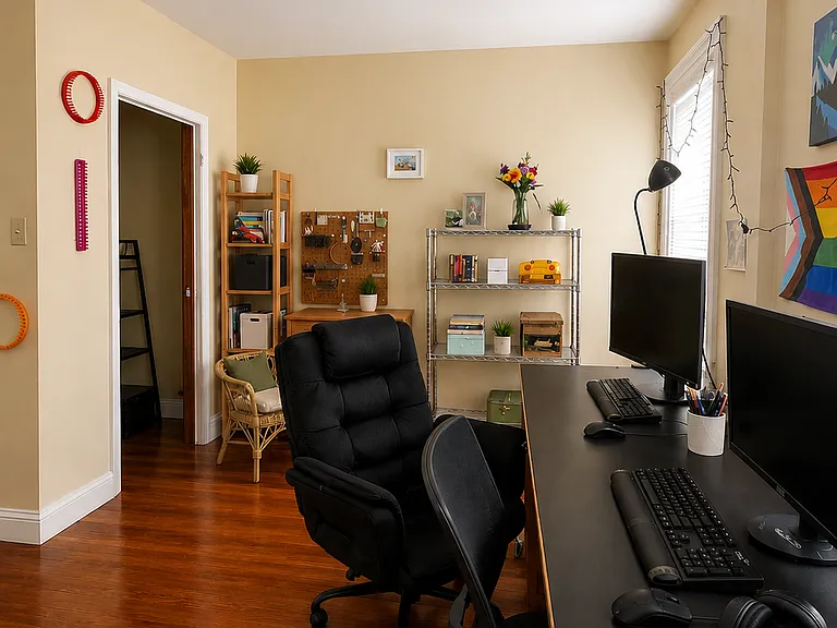 Bedroom 3, currenlty used as office