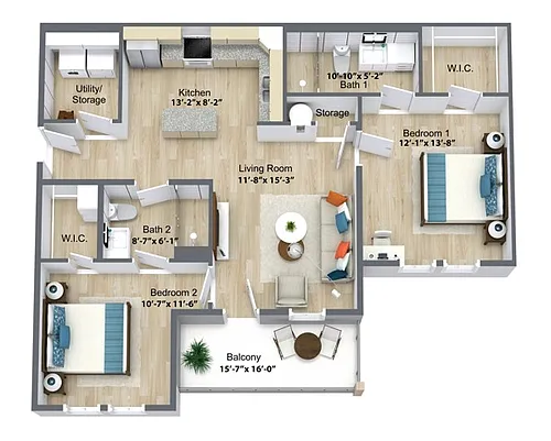Floor plan The Mountaineer