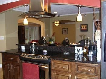 Kitchen Island Cooking!