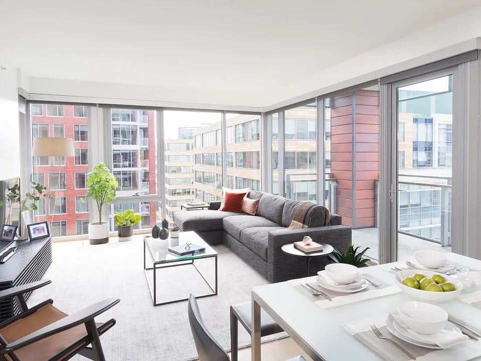 Surround yourself with floor to ceiling windows