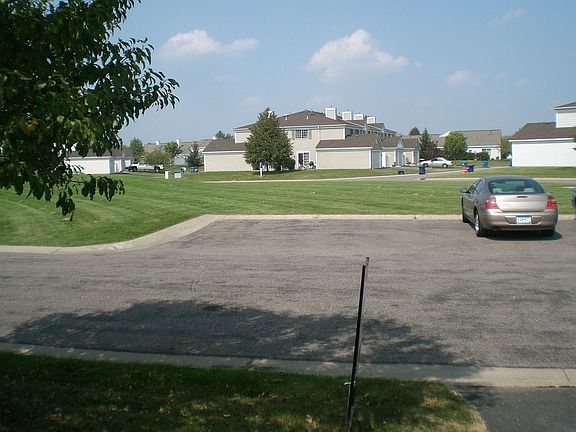 View from front of home, Complex well planned w/lots of common area 