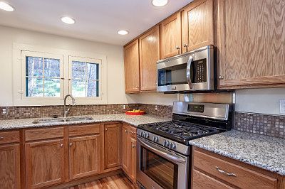 New granite counters