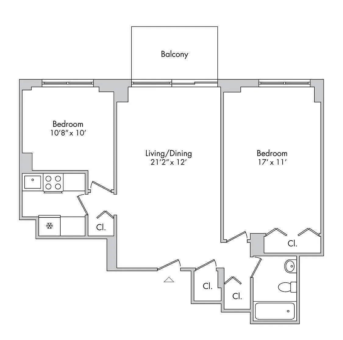 塔54 300 East 54th Street #23J in Sutton Place, Manhattan