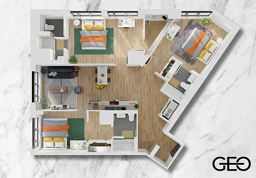 Floor plan Sandstone Luxe