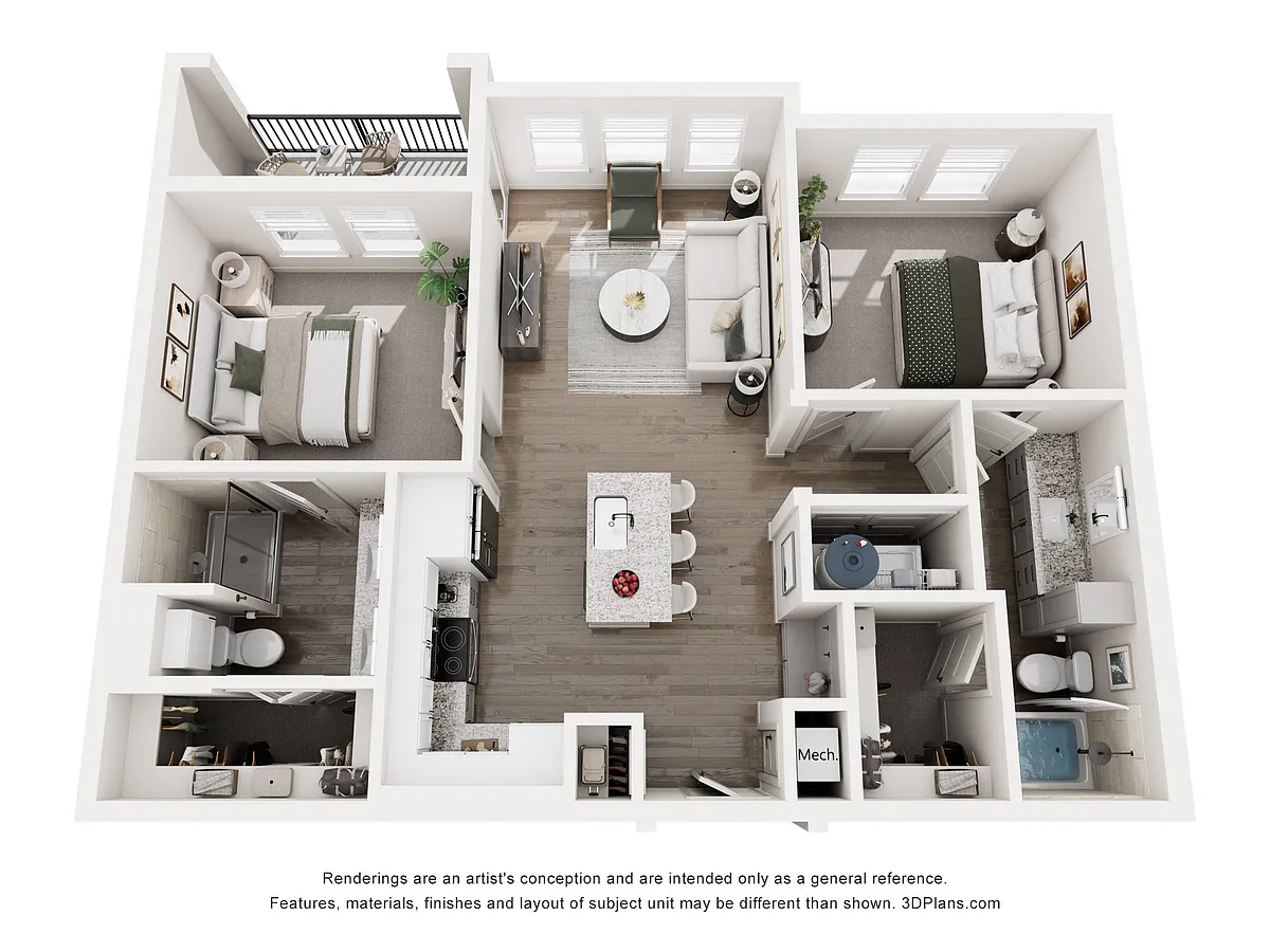 Floor plan B1
