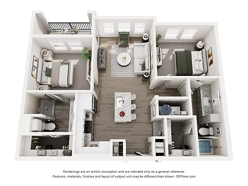 Floor plan B1