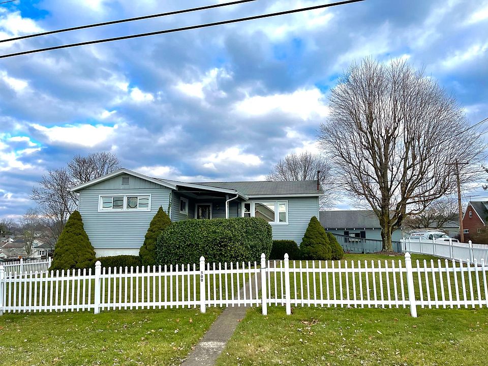 Outside home front door view