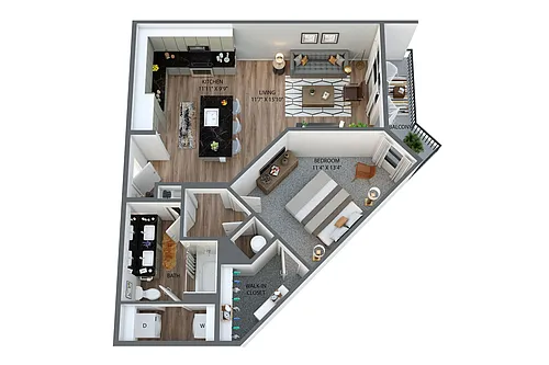 Floor plan A3 Alt 1