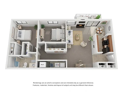 Floor plan The Derbyshire