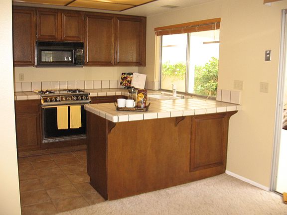 Sunny kitchen