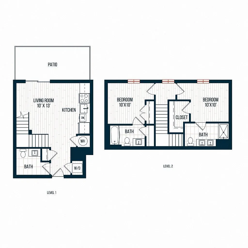 Floor plan E3 - Carriage House