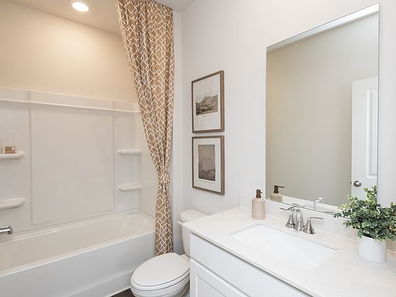 The Paisley floorplan with the Balanced White interior package modeled at Martin Springs.