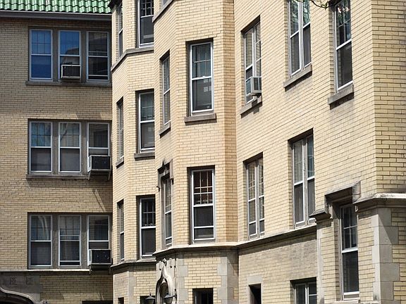 Vintage courtyard building