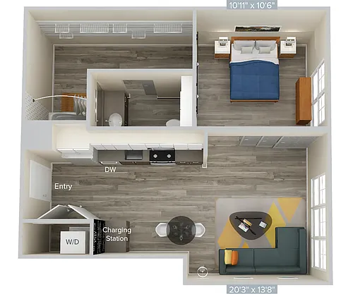 Floor plan A3V-671