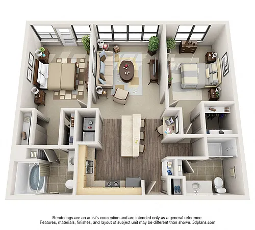 Floor plan B2